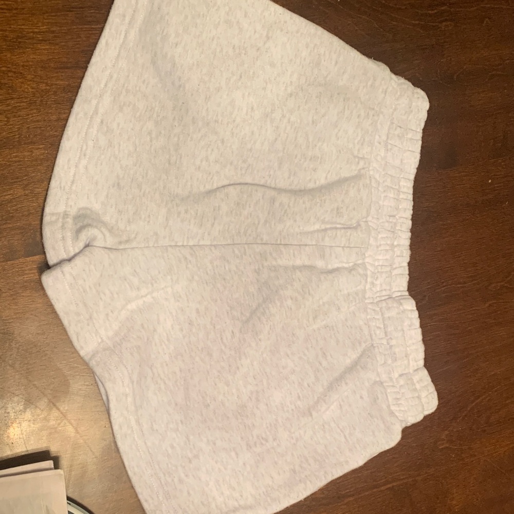 Better Together Women's Soft Gray Drawstring Shorts - Picture 9 of 9